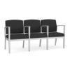 Picture of Amherst Steel 3 Seater with Center Arms