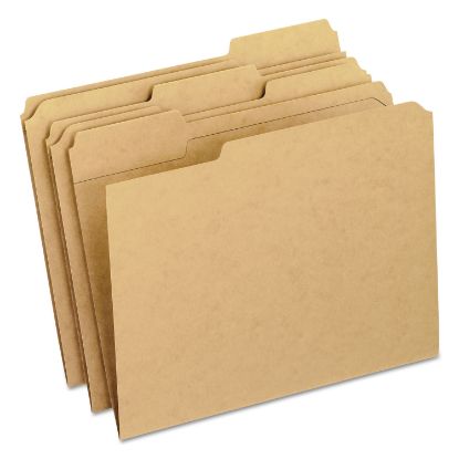 Picture of Pendaflex® Dark Kraft File Folders with Double-Ply Top