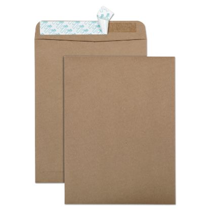 Picture of Quality Park™ 100% Recycled Brown Kraft Redi-Strip™ Envelope