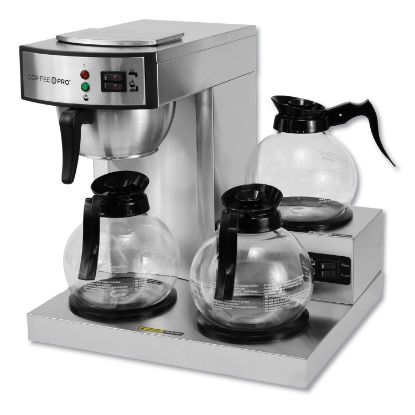 Picture of Coffee Pro Three-Burner Low Profile Institutional Coffee Maker