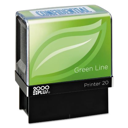 Picture of COSCO 2000PLUS® Green Line Self-Inking Message Stamp