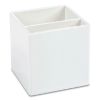 Picture of Pen Cup, 3.25 x 3.25 x 3.25, Plastic, White