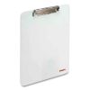 Picture of Plastic Clipboard, Holds 8.5 x 11 Sheets, White