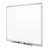 Picture of Classic Series Porcelain Magnetic Board, 96 x 48, White, Silver Aluminum Frame