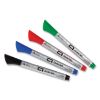 Picture of Premium Glass Board Dry Erase Marker, Fine Bullet Tip, Assorted Colors, 4/Pack