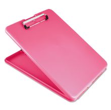 Picture of SlimMate Storage Clipboard, 1/2" Clip Capacity, Holds 8 1/2 x 11 Sheets, Pink