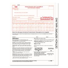 Picture of 1096 Summary Transmittal Tax Forms, 8 x 11, Inkjet/Laser, 50 Forms