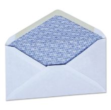 Picture of Business Envelope, #6 3/4, Monarch Flap, Gummed Closure, 3.63 x 6.5, White, 250/Box
