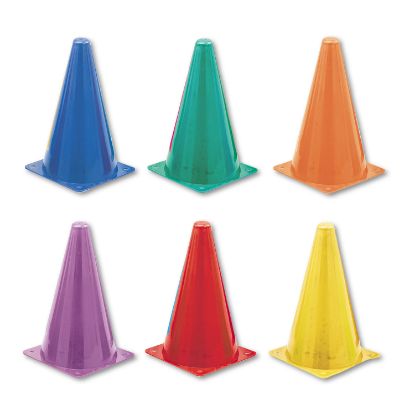 Picture of Champion Sports Indoor/Outdoor High Visibility Plastic Cone Set